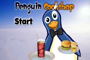 펭귄 음식점 알바 게임(PENGUIN COOKSHOP)
