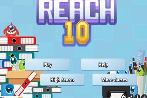 같은 숫자 맞추기 게임 – Reach 10
