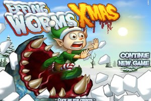 흡혈 지렁이 키우기 게임(EFFING WORMS XMAS)